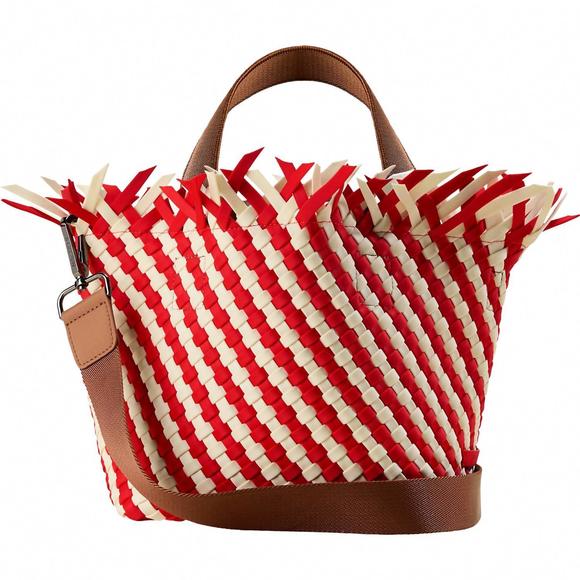 NEW NAGHEDI women's havana striped tote in amalfi - Picture 1 of 5